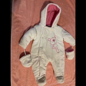 Baby girl romper coney isle size 3-6